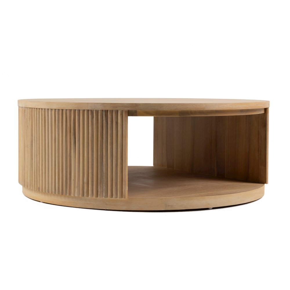 Jacobson - Modern Natural Acacia Coffee Table. Picture 4