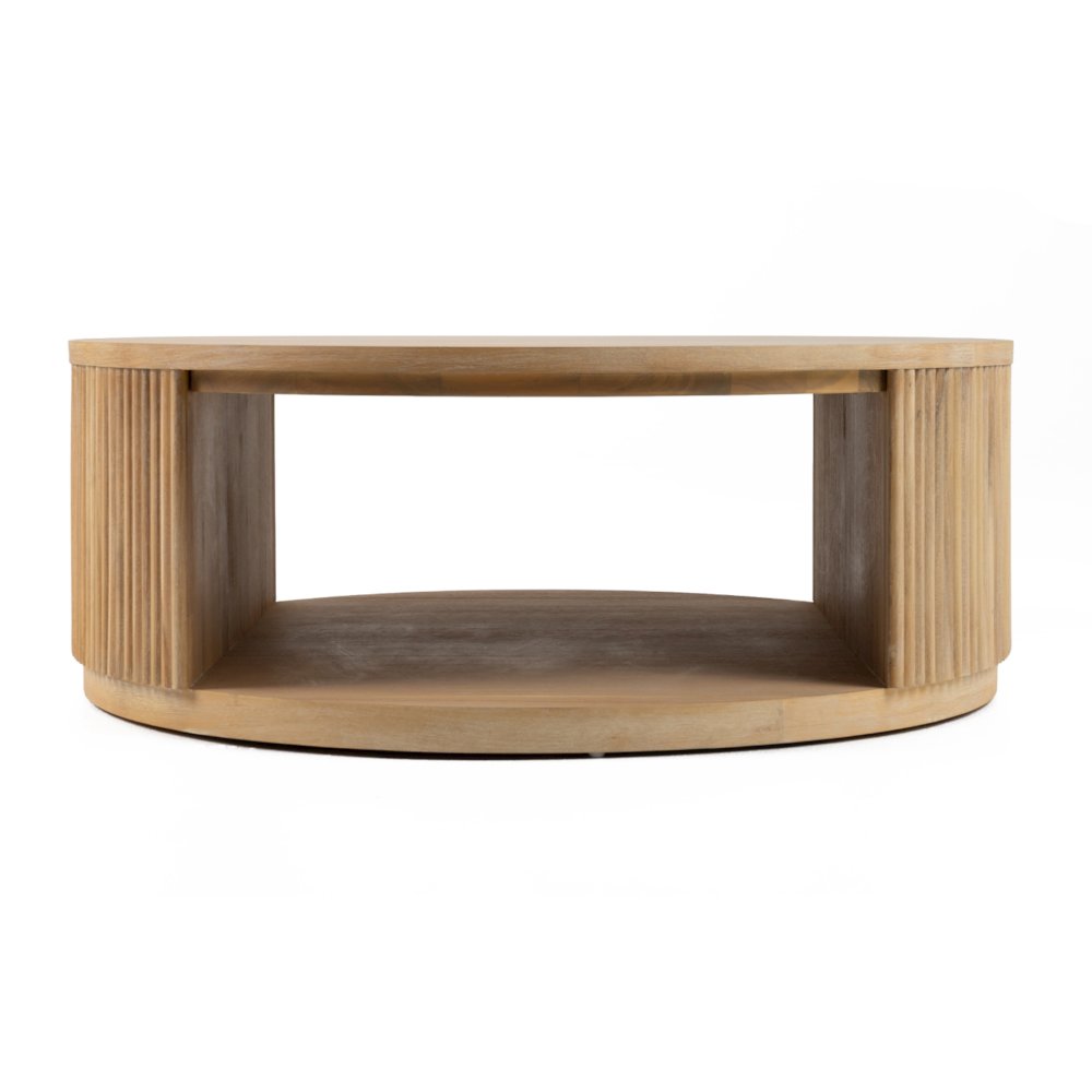 Jacobson - Modern Natural Acacia Coffee Table. Picture 1