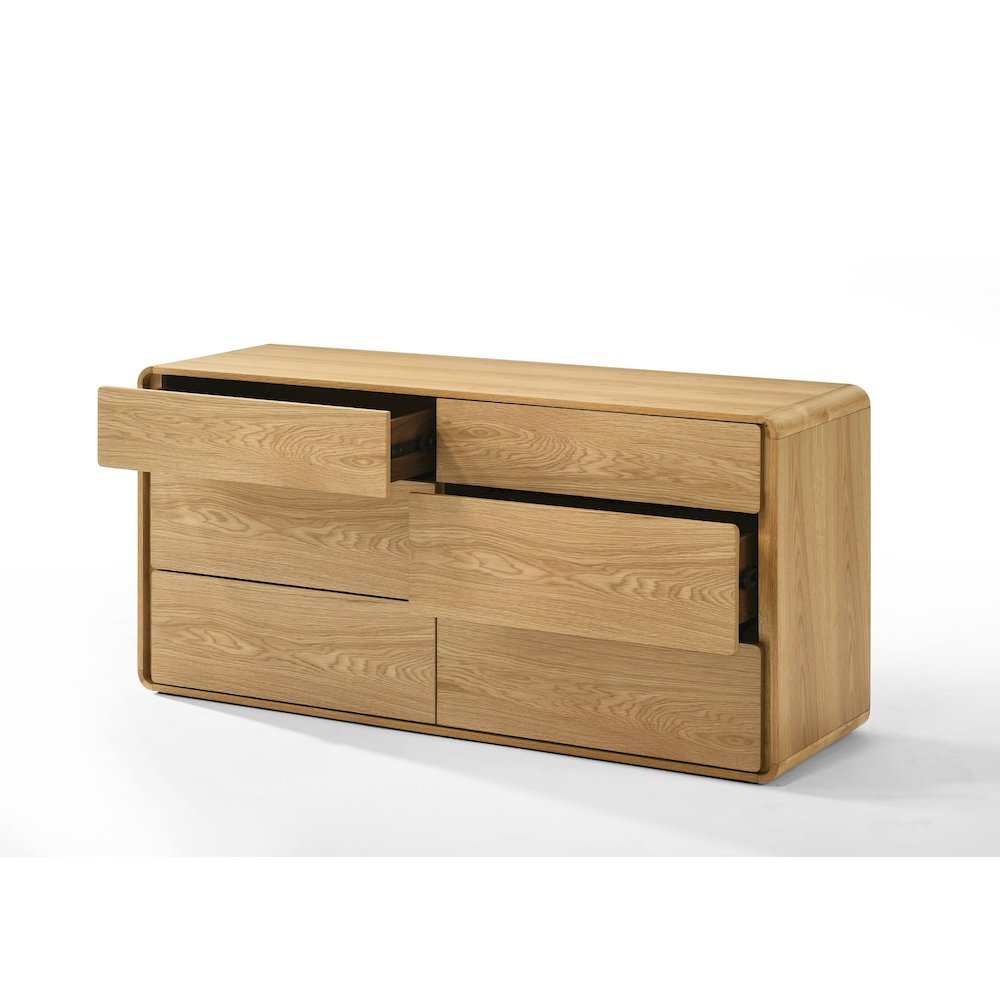 Modrest Dustin - Modern Natural Oak Dresser. Picture 3