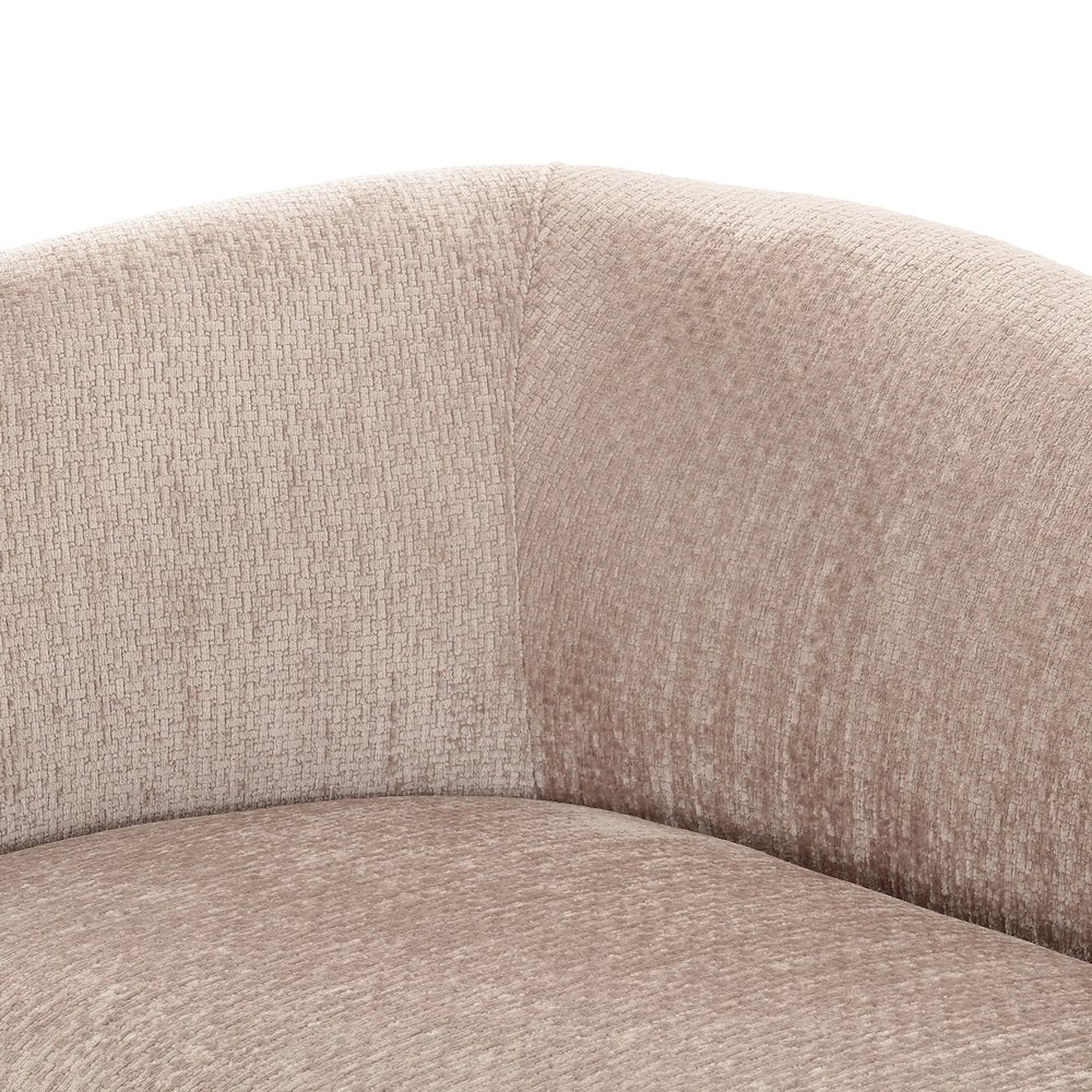 Divani Casa Calico - Contemporary Beige Fabric 4-Seat Sofa. Picture 6