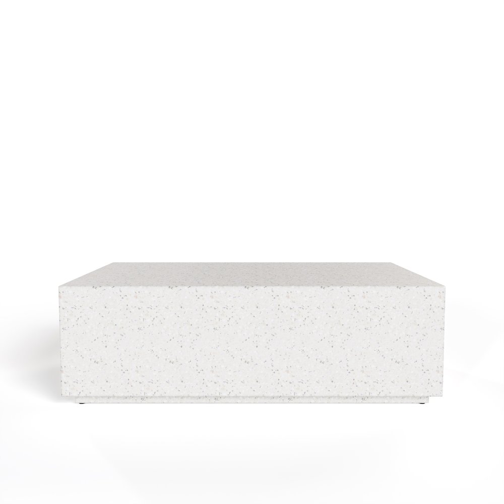 Modrest Fresno - Modern Terrazzo Concrete Coffee Table. Picture 3