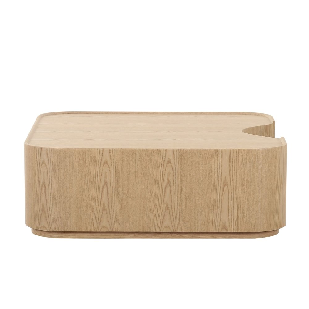 Modrest Quillen - Modern Natural Ash Coffee Table. Picture 1