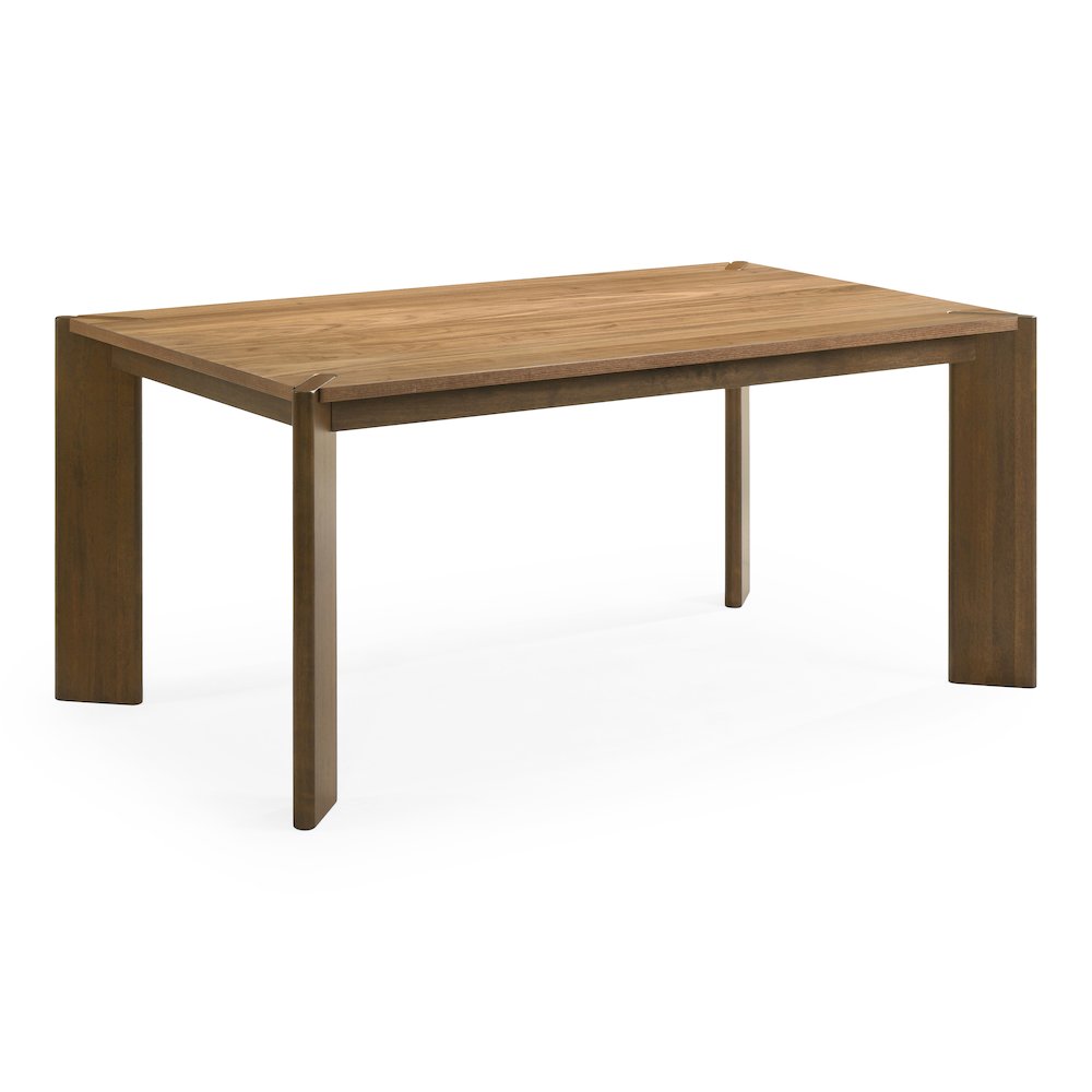 Edelman - Mid-Century Modern Walnut 63" Dining Table. Picture 4