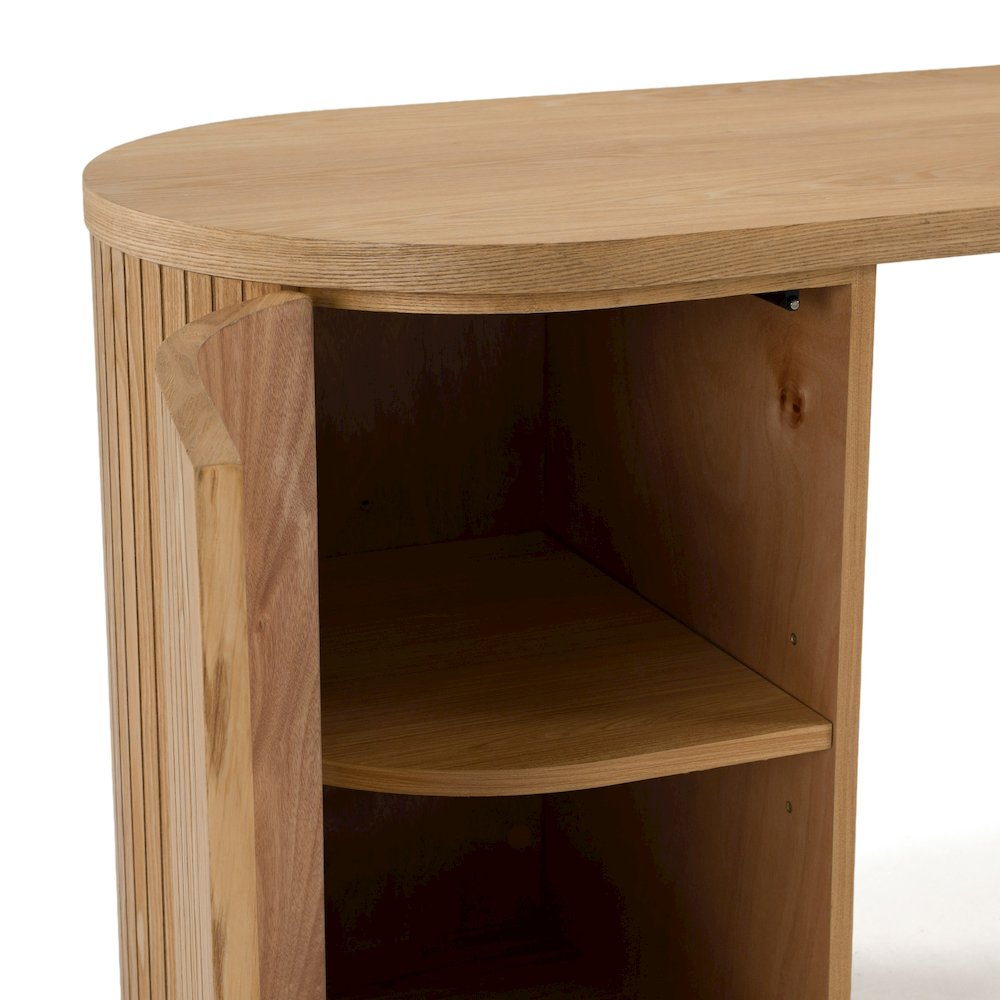 Albrite - Modern Natural Ash Desk. Picture 7