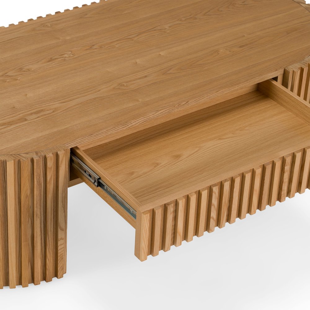 Albrite - Modern Natural Ash Coffee Table. Picture 5