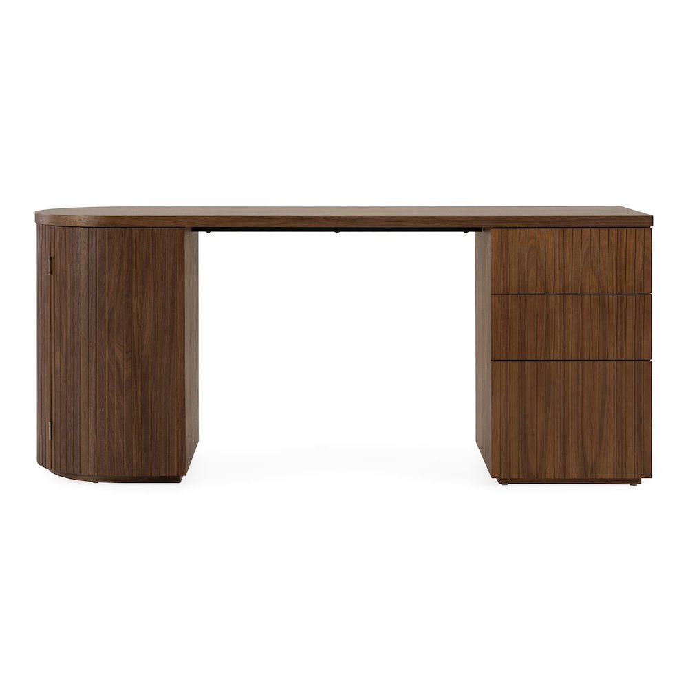 Albrite - Modern Walnut Desk. Picture 1