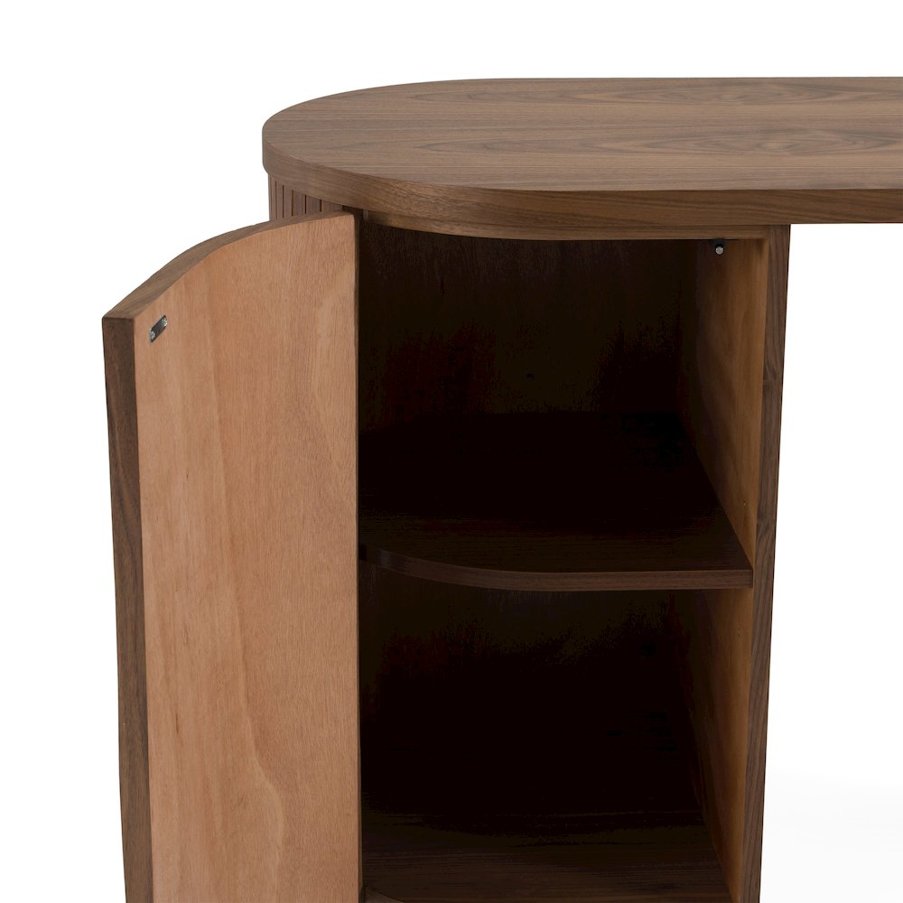 Albrite - Modern Walnut Desk. Picture 7