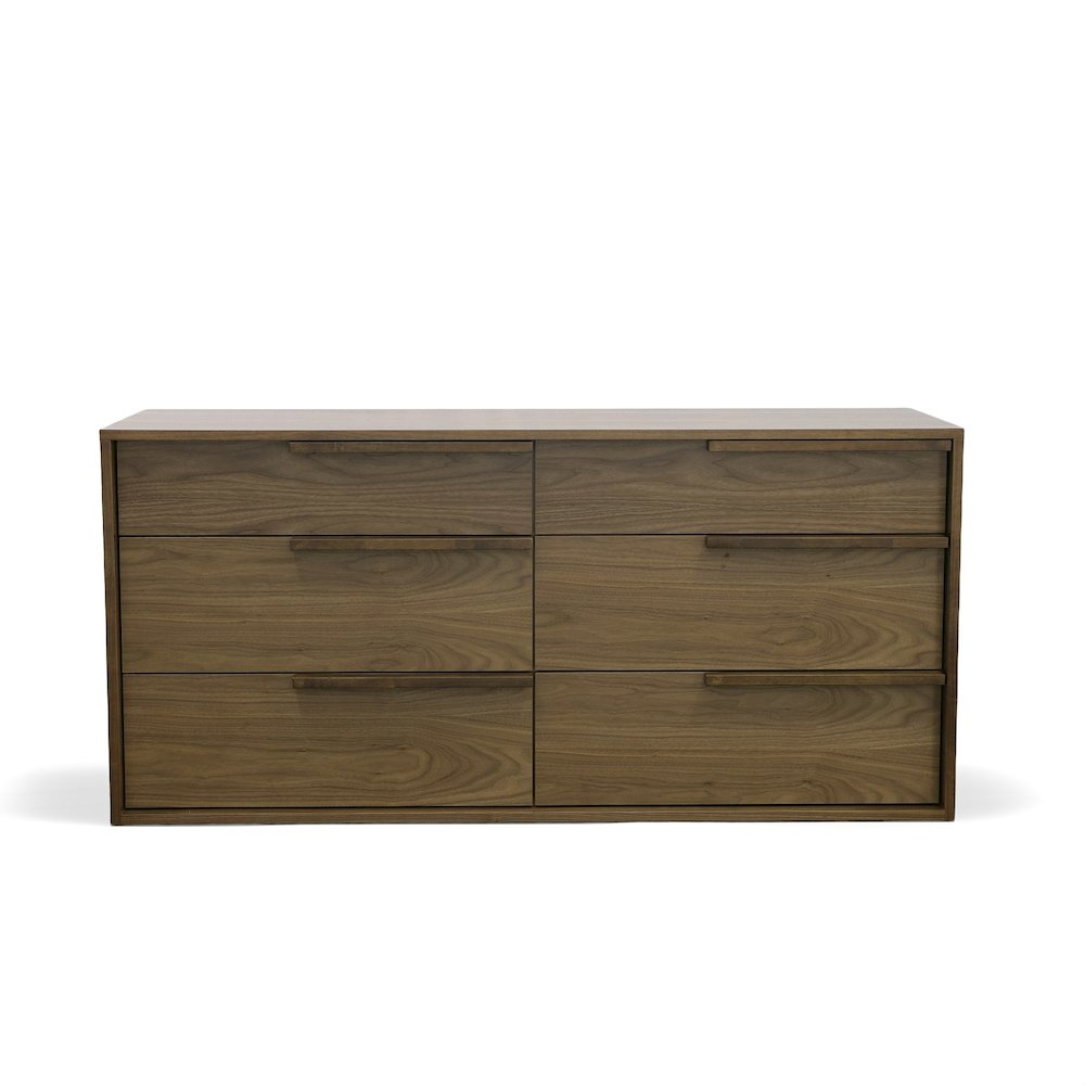 Modrest Amberlie - Modern Walnut Dresser. Picture 3