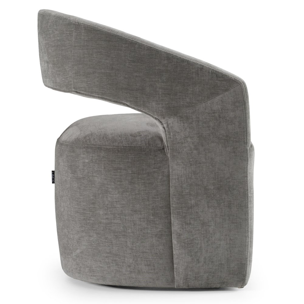 Angie - Modern Grey Fabric Dining Chair. Picture 4