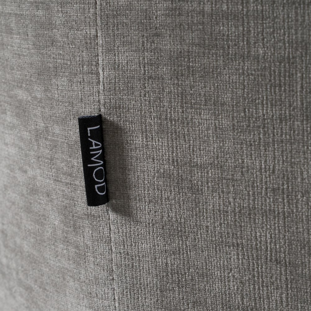 Angie - Modern Grey Fabric Dining Chair. Picture 7