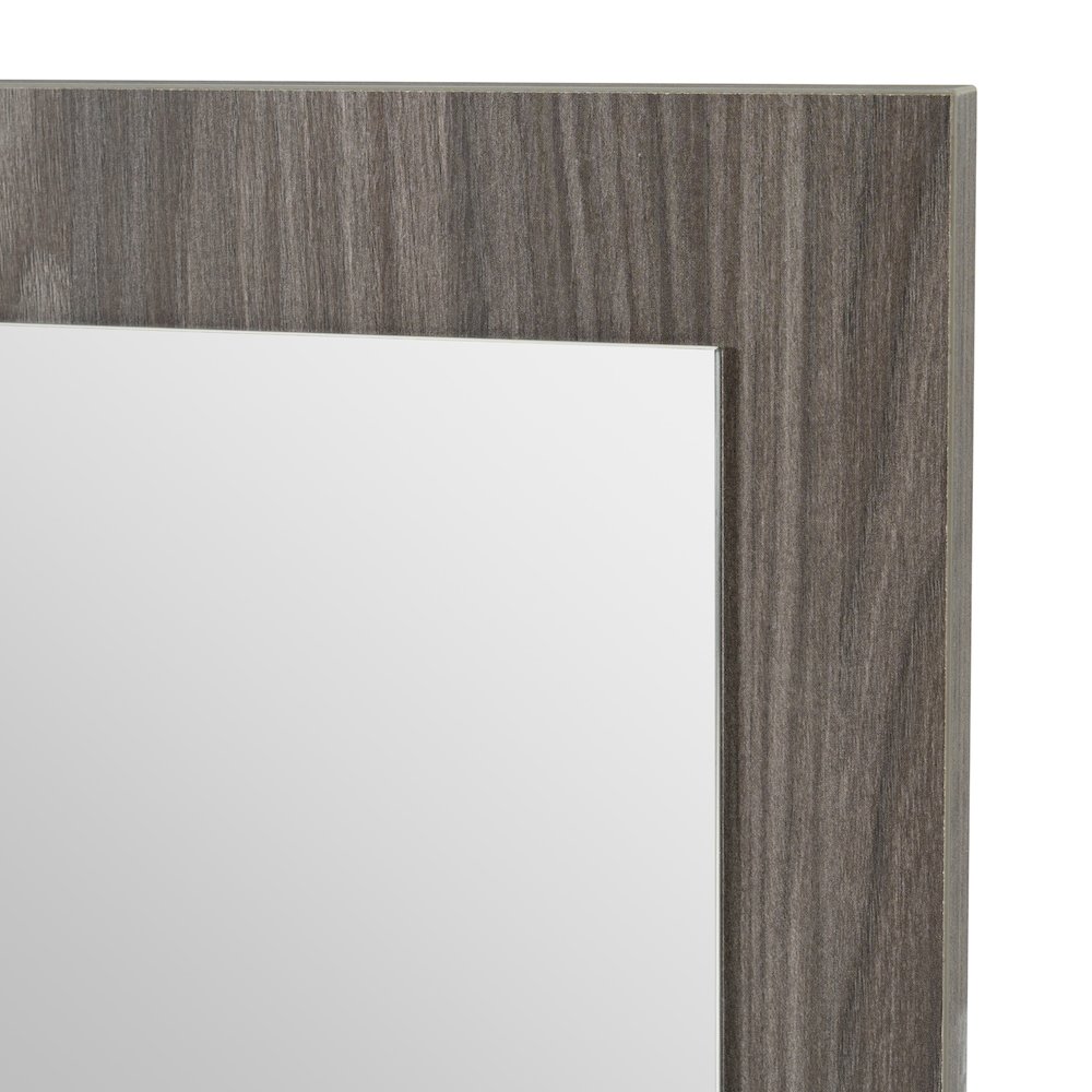 Nova Domus Asus - Italian Modern Elm Grey Mirror. Picture 5