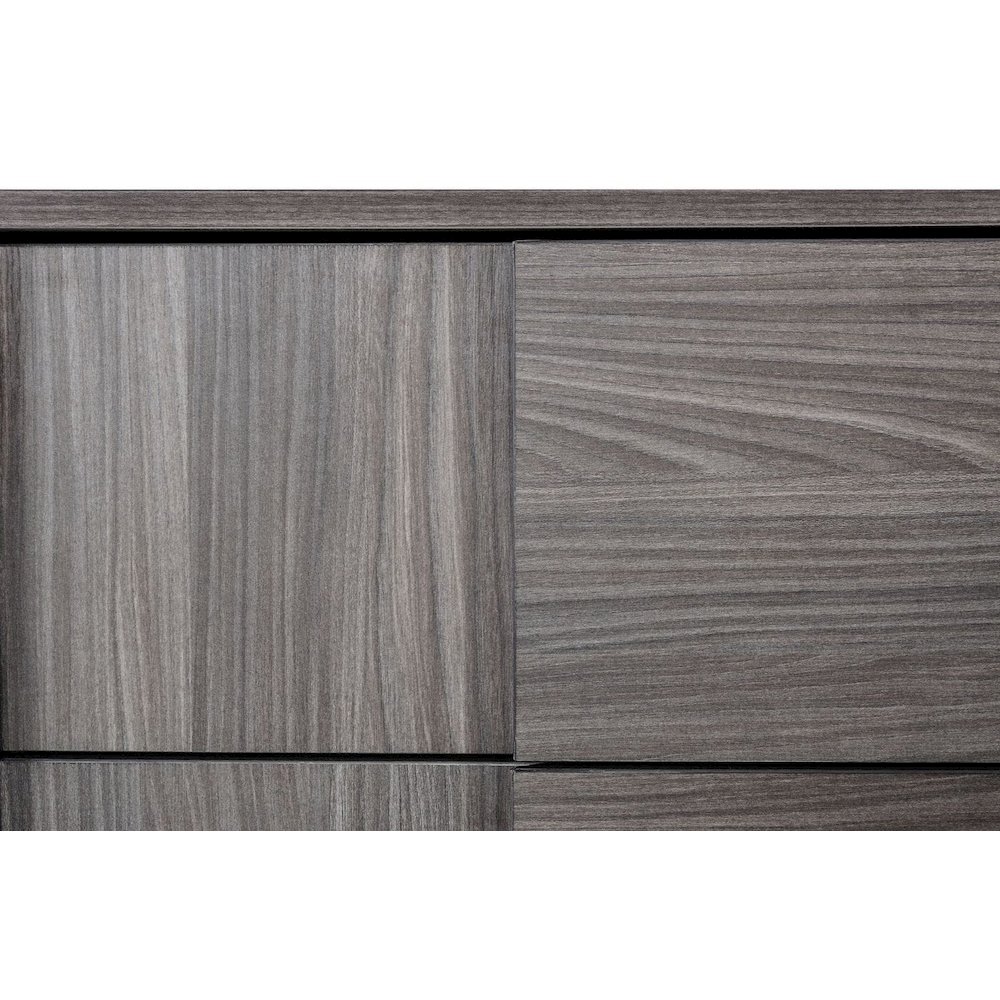 Nova Domus Asus - Italian Modern Elm Grey Dresser. Picture 5