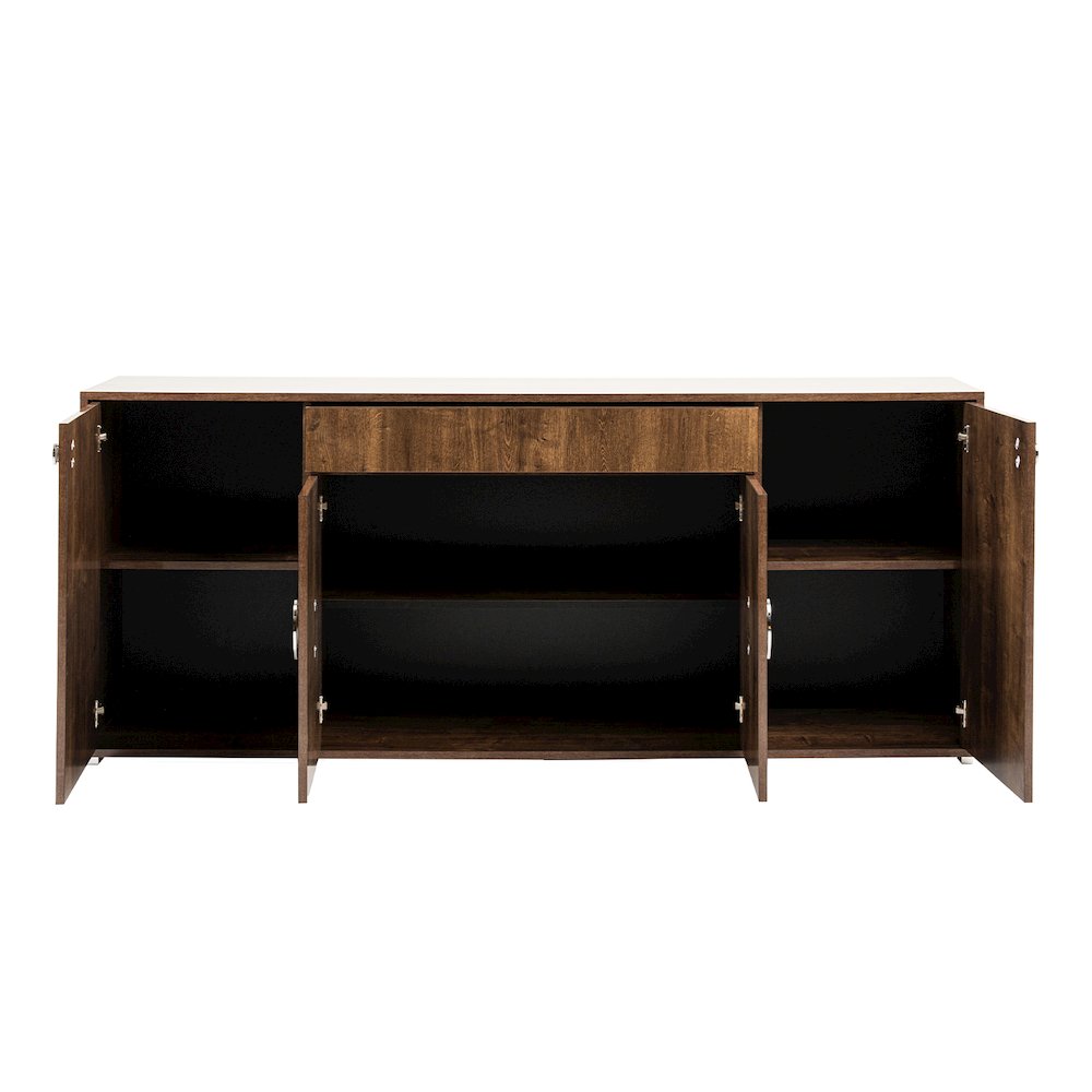 Modrest Athen Italian Modern 4-Door Buffet. Picture 7
