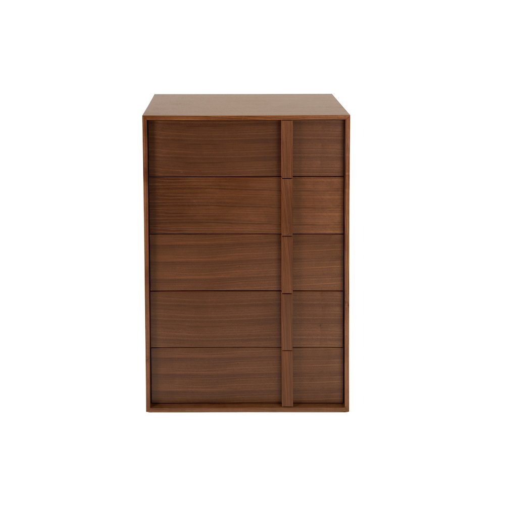 Nova Domus Berlin - Modern Walnut Chest. Picture 1
