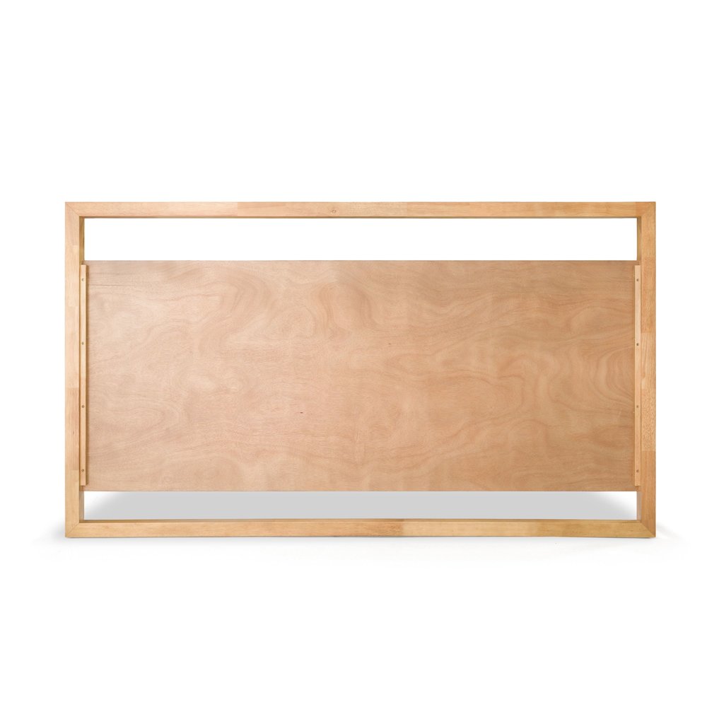 Nova Domus Berlin - Modern Natural Oak Queen Bed. Picture 4