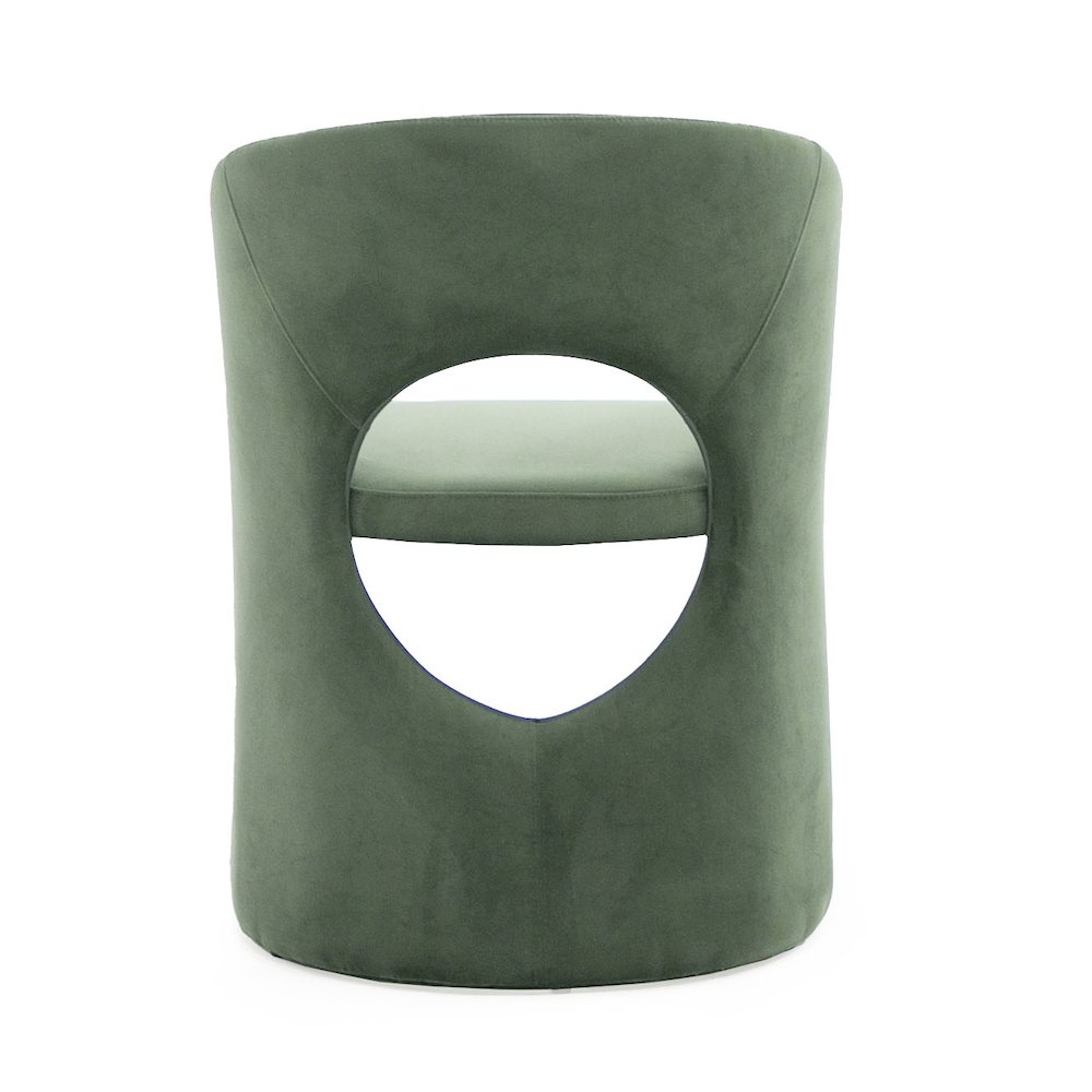 Modrest Brea - Modern Dining Green Chair. Picture 5