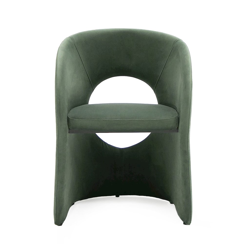 Modrest Brea - Modern Dining Green Chair. Picture 4