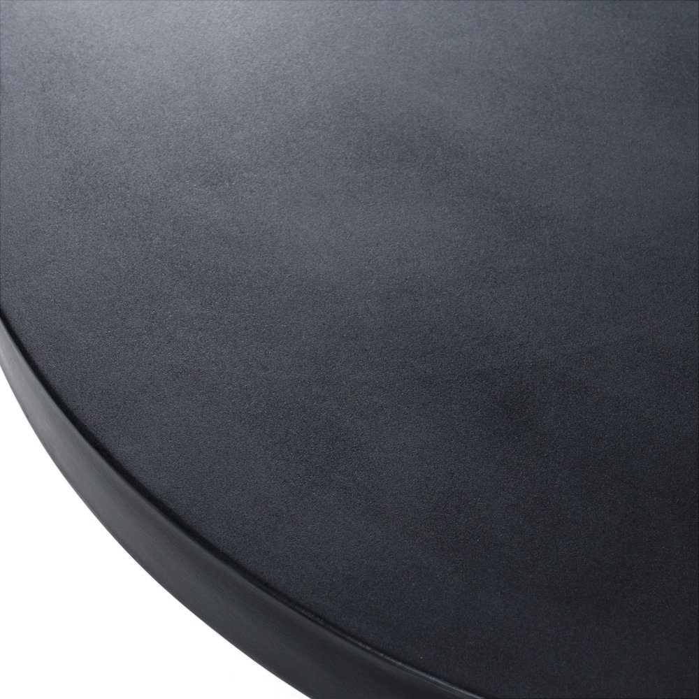 Modrest Bruni - Modern Black Concrete Coffee Table. Picture 8