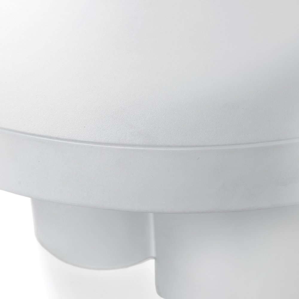 Modrest Bruni - Modern White Concrete Coffee Table. Picture 8