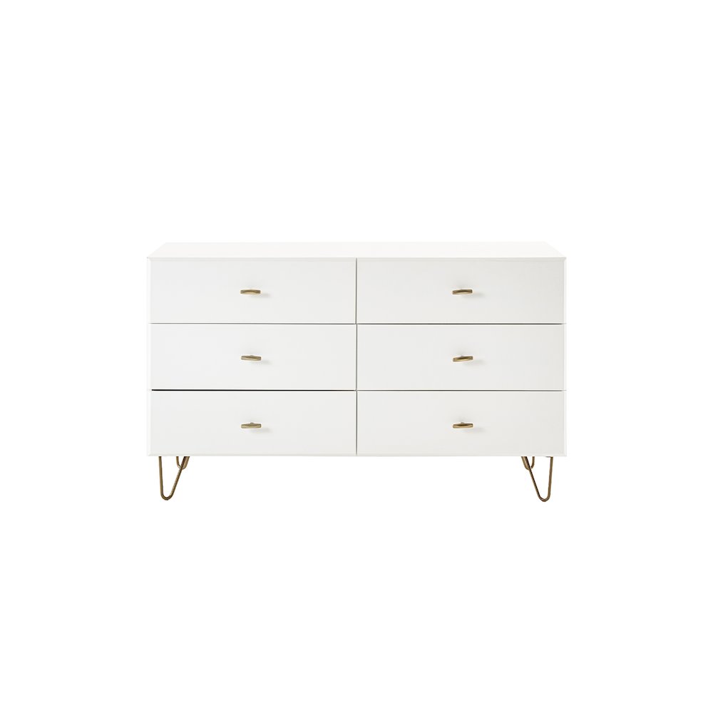 Bryan - Modern White Dresser. Picture 1