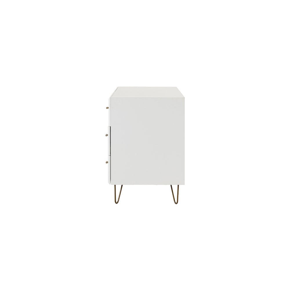 Bryan - Modern White Dresser. Picture 6