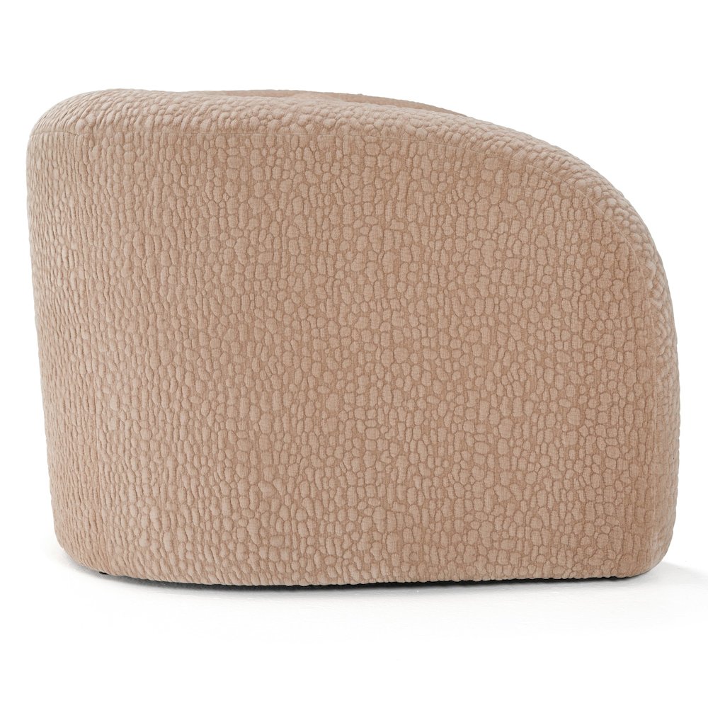 Divani Casa Calico - Contemporary Tan Fabric 3-Seat Sofa. Picture 3