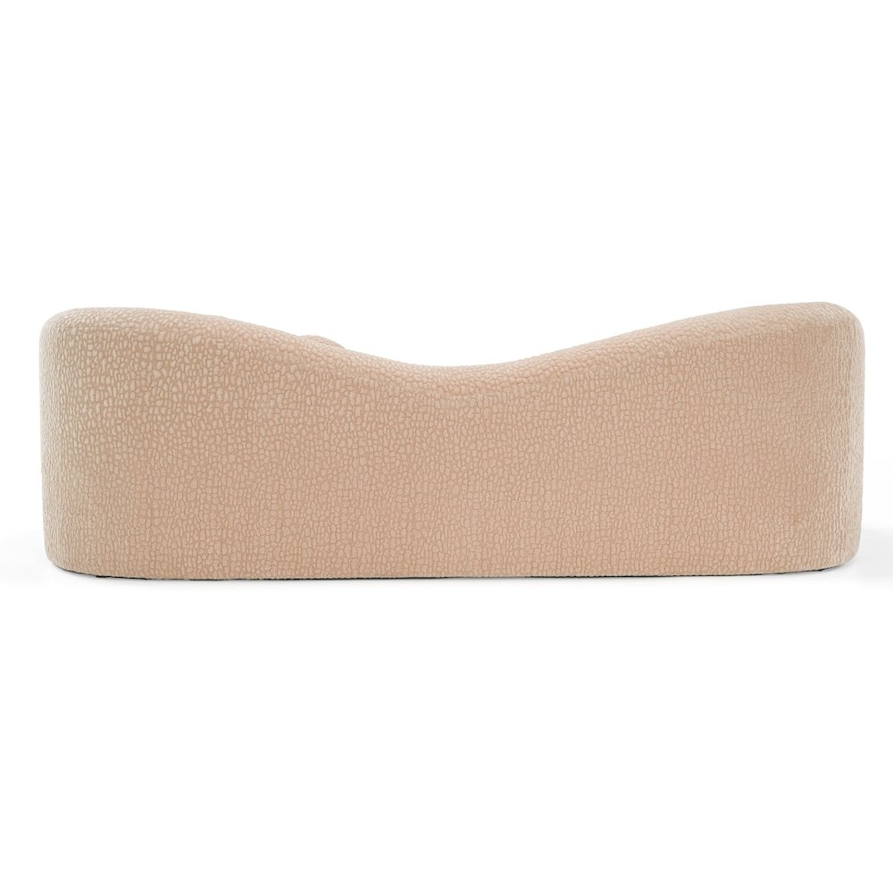 Divani Casa Calico - Contemporary Tan Fabric 3-Seat Sofa. Picture 6
