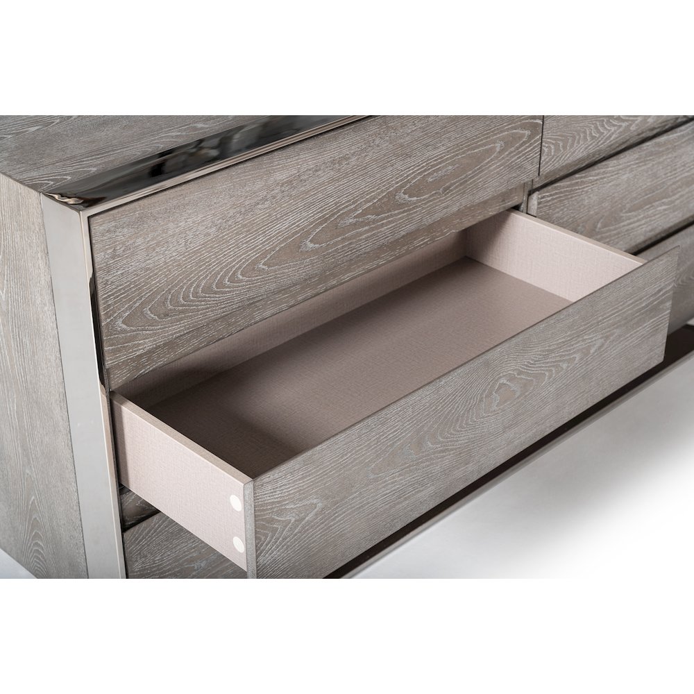 Modrest Arlene Modern Grey Elm Dresser. Picture 5