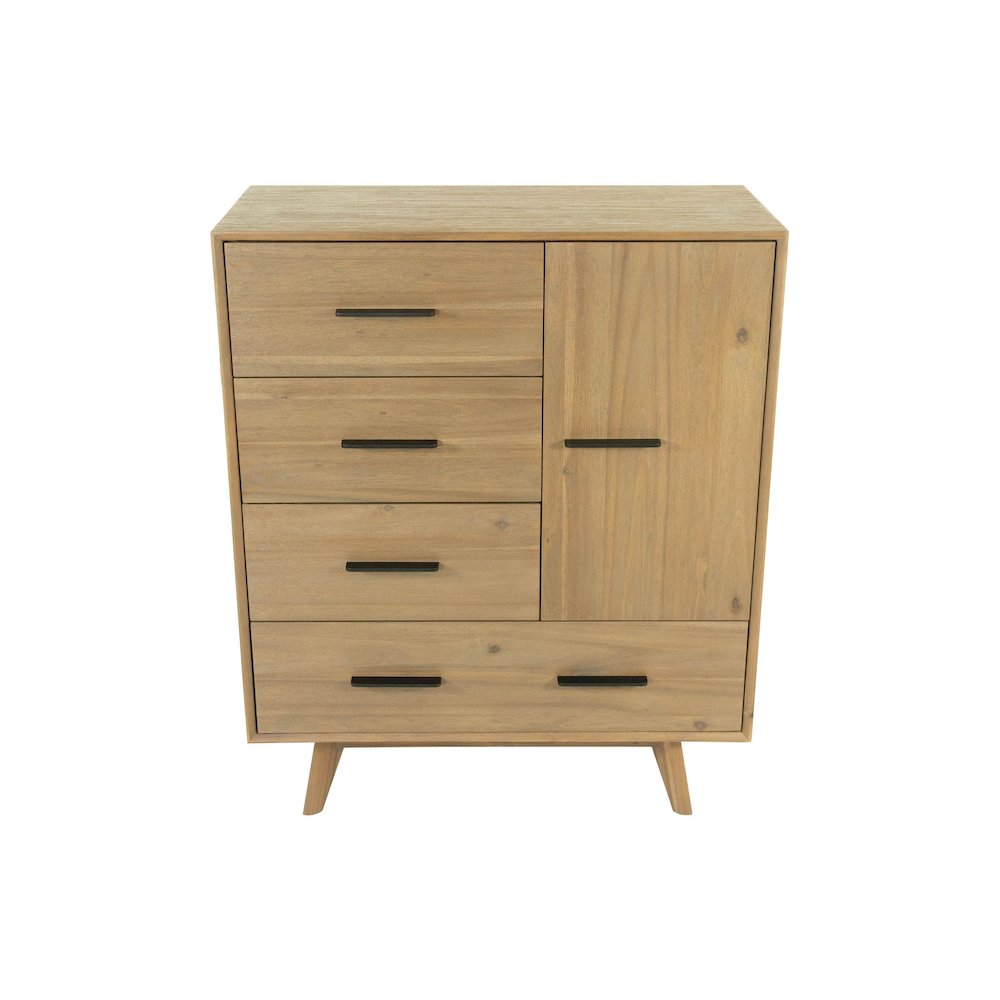 Modrest Claire - - Contemporary Walnut Chest. Picture 2