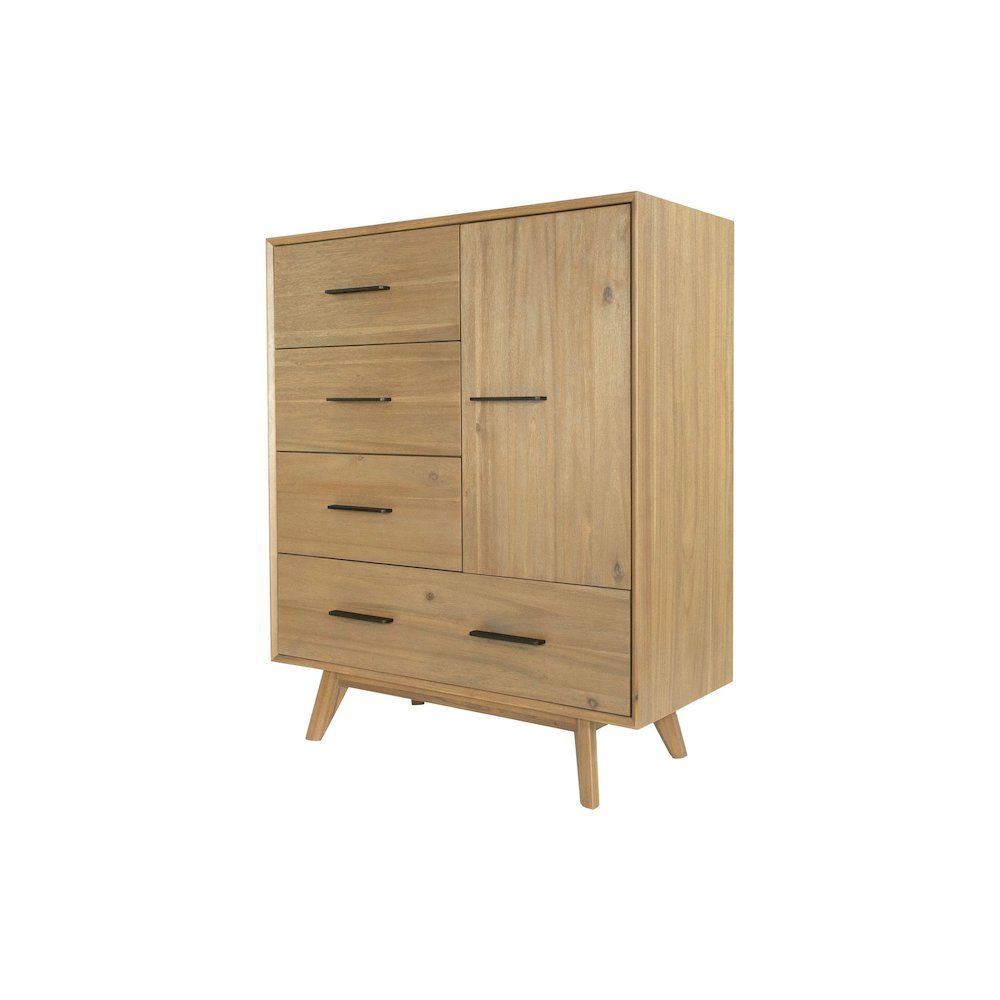 Modrest Claire - - Contemporary Walnut Chest. Picture 3