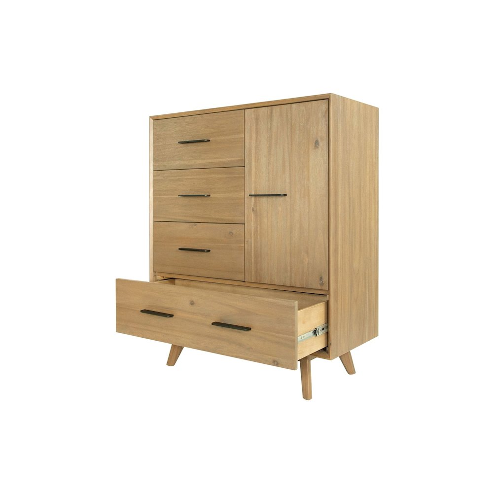 Modrest Claire - - Contemporary Walnut Chest. Picture 5
