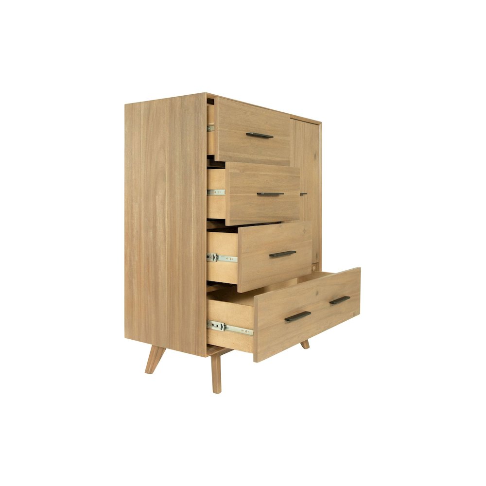 Modrest Claire - - Contemporary Walnut Chest. Picture 6