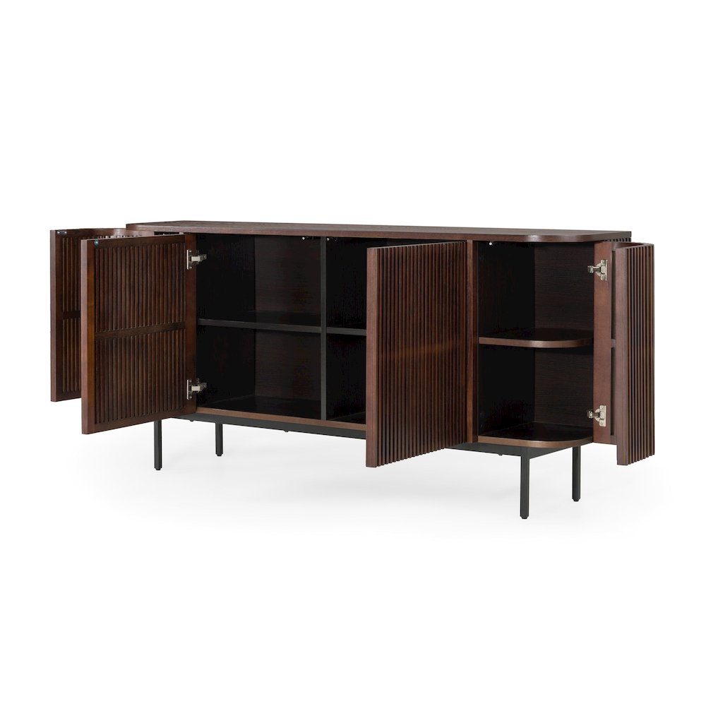Modrest Clifton - Modern Smoked Ash Buffet. Picture 3