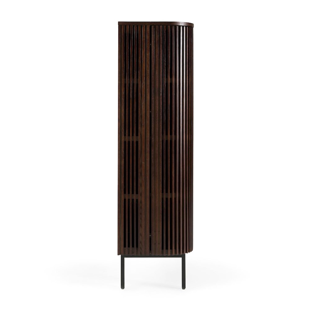 Modrest Clifton - Modern Smoked Ash Tall Buffet. Picture 3