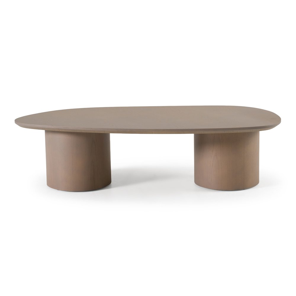 Connie - Modern White Oak Nesting Coffee Table Set. Picture 7