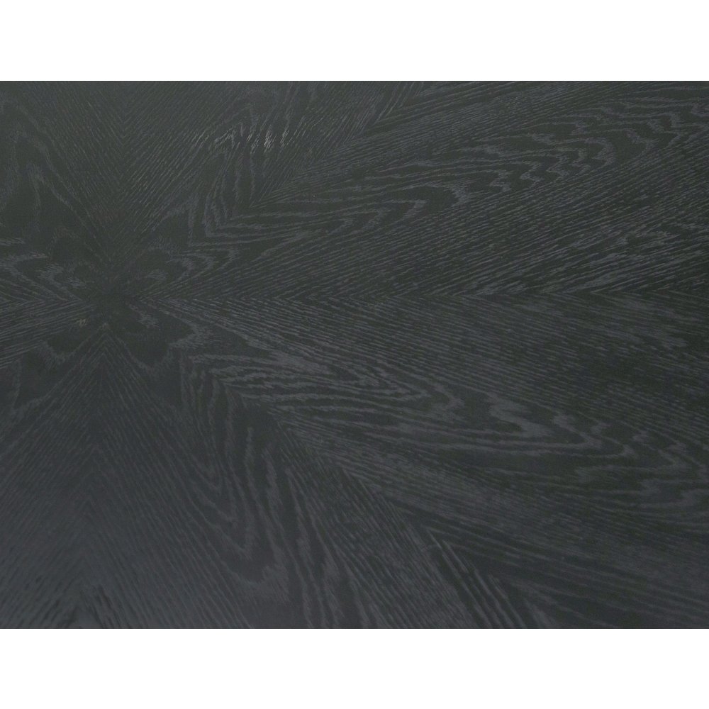 Modrest Conroy - Modern Black Round Dining Table. Picture 4