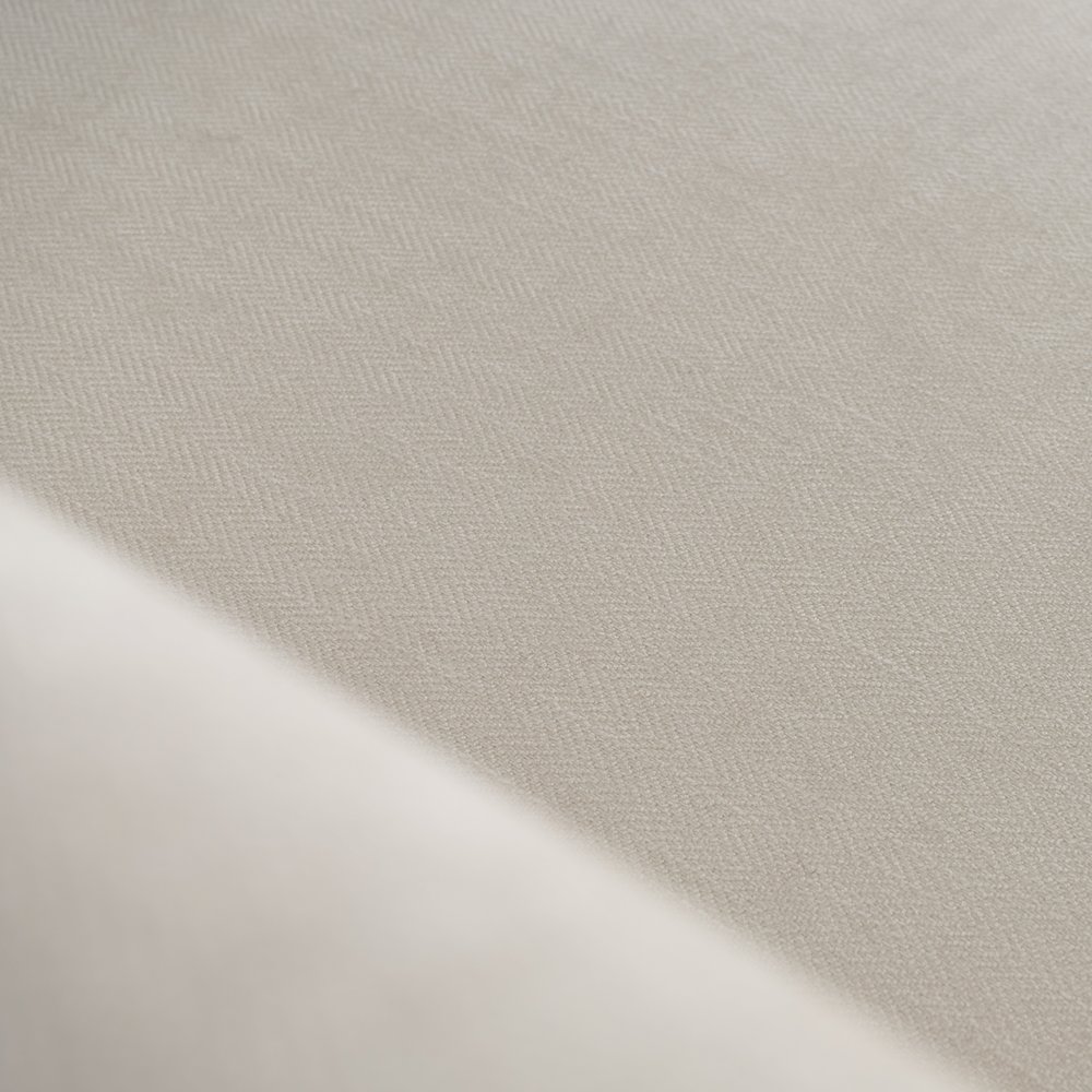 Modrest Cynthia - Modern White Fabric + Wood Loveseat. Picture 6