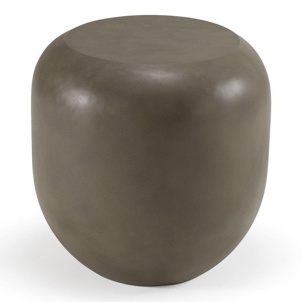 Denny - Modern Grey Contrete End Table. Picture 2