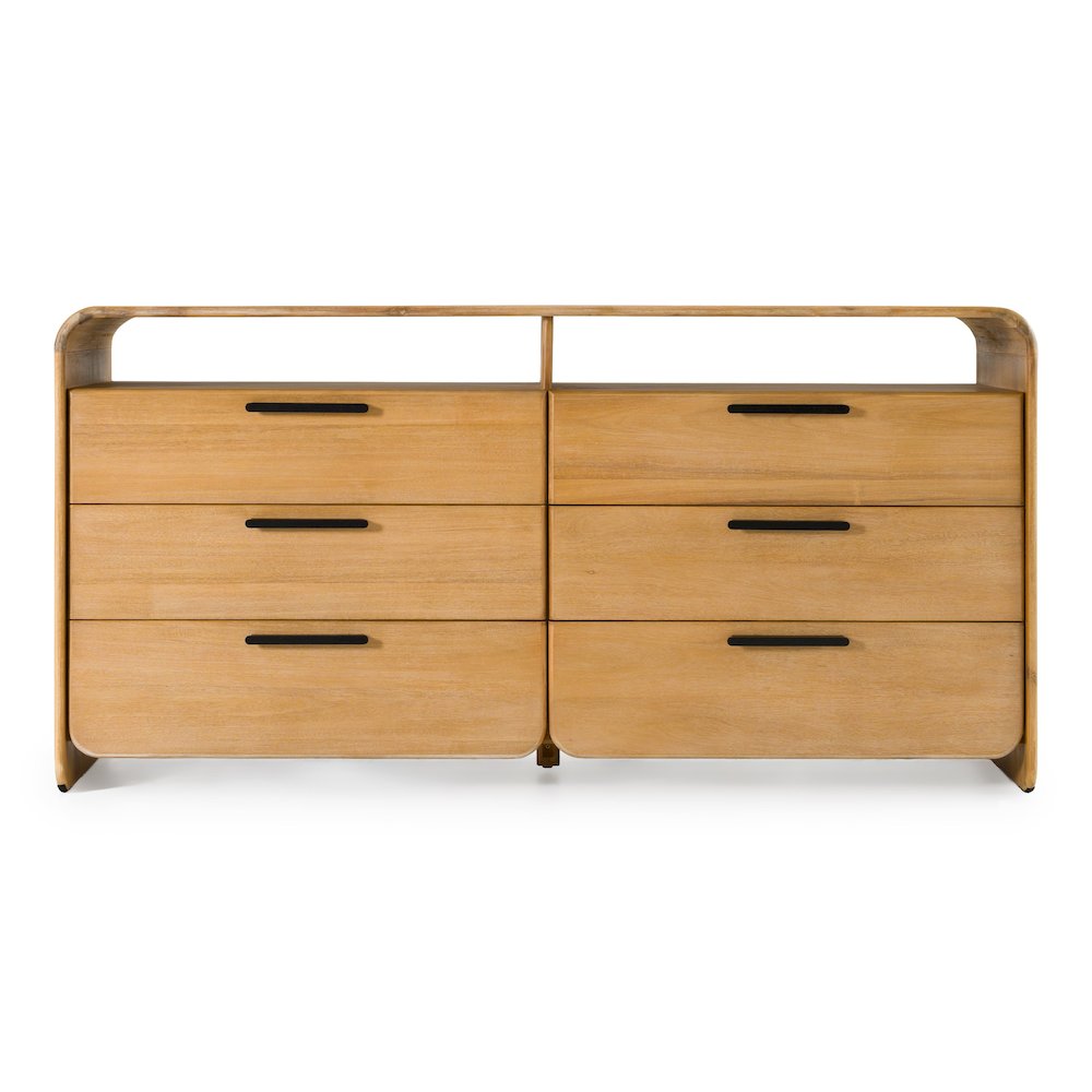 Dresden - Modern Natural Acacia Dresser. Picture 1