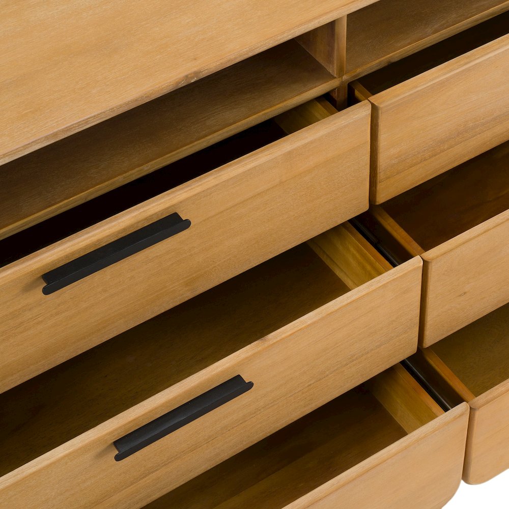 Dresden - Modern Natural Acacia Dresser. Picture 6