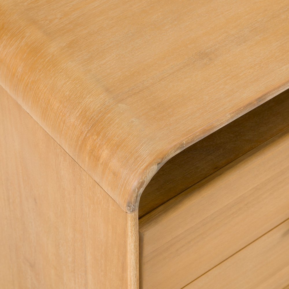 Dresden - Modern Natural Acacia Dresser. Picture 7