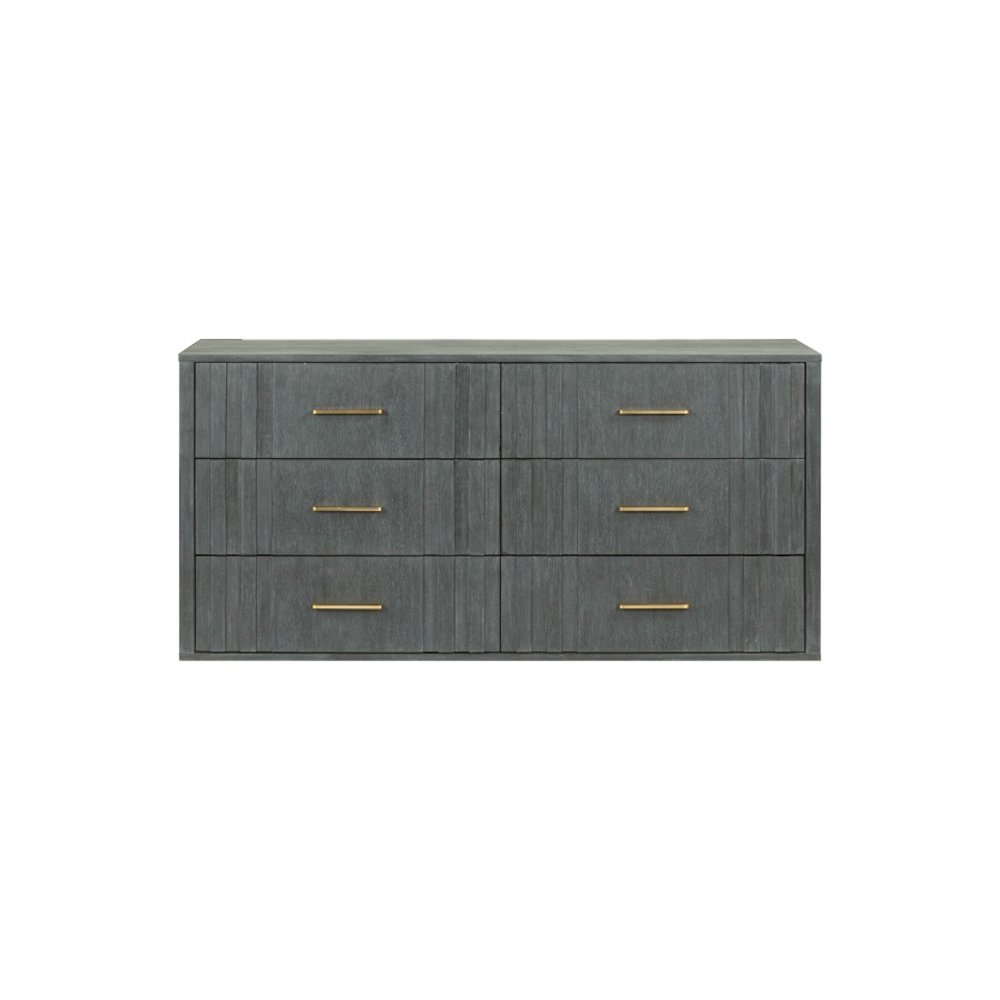 Modrest Manchester - - Contemporary Dark Grey Dresser. Picture 1