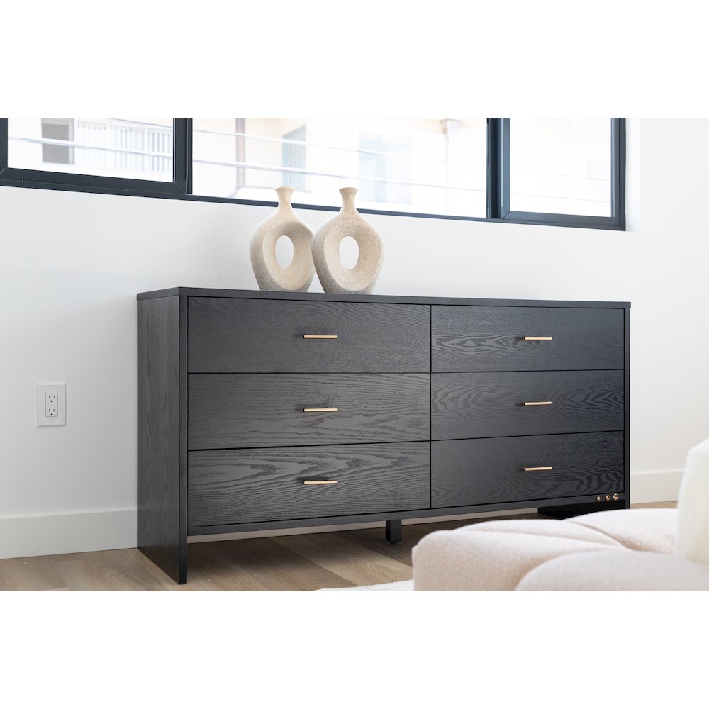Wales Modern Grey Ash Dresser. Picture 7