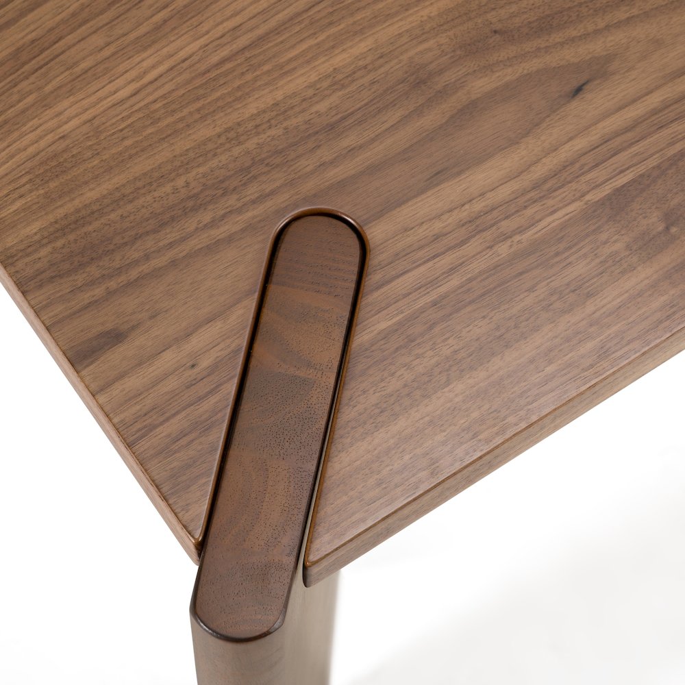 Edelman - Mid-Century Modern Walnut 63" Dining Table. Picture 2
