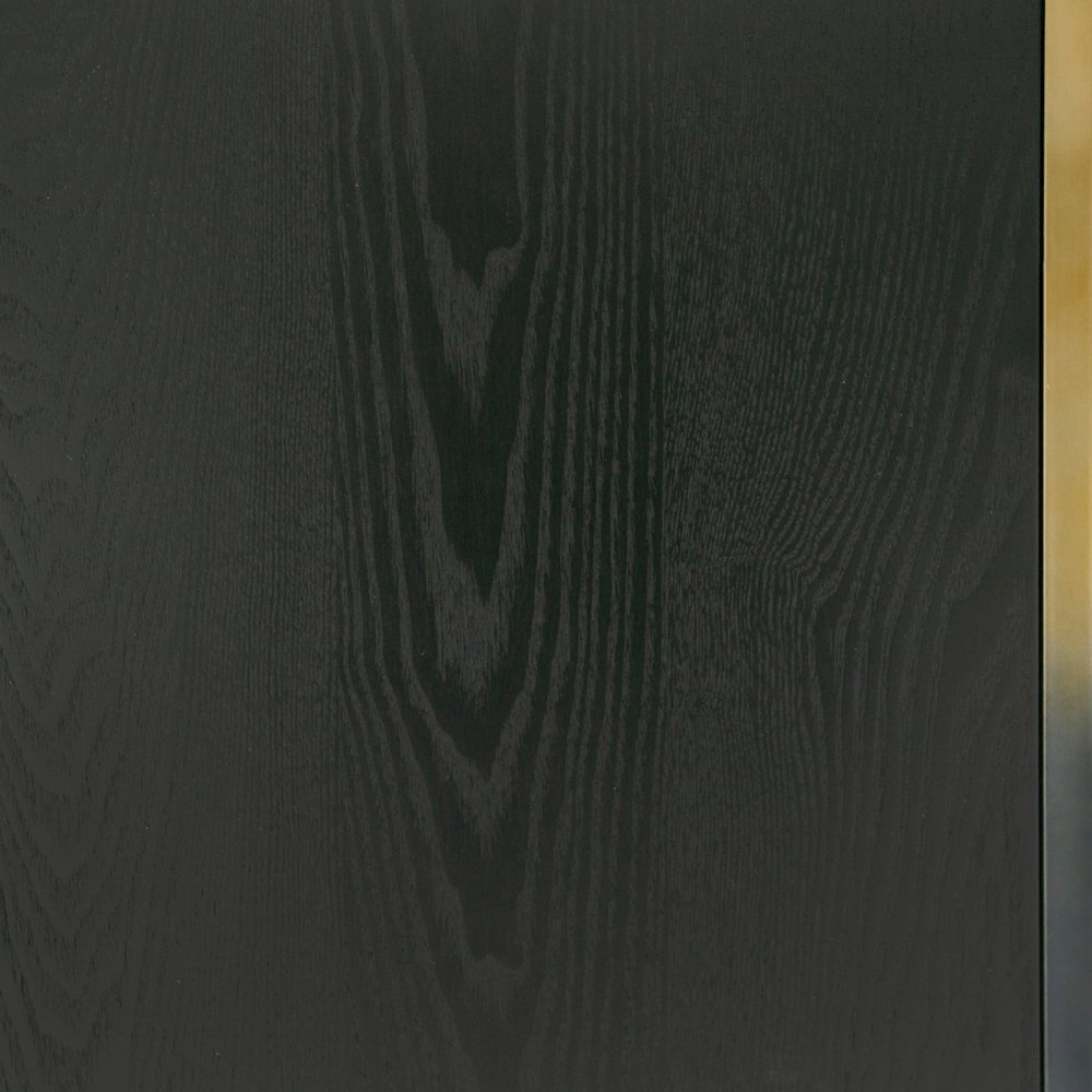 Modrest Elmira - Glam Black Ash + Gradient Stainless Steel Buffet. Picture 7