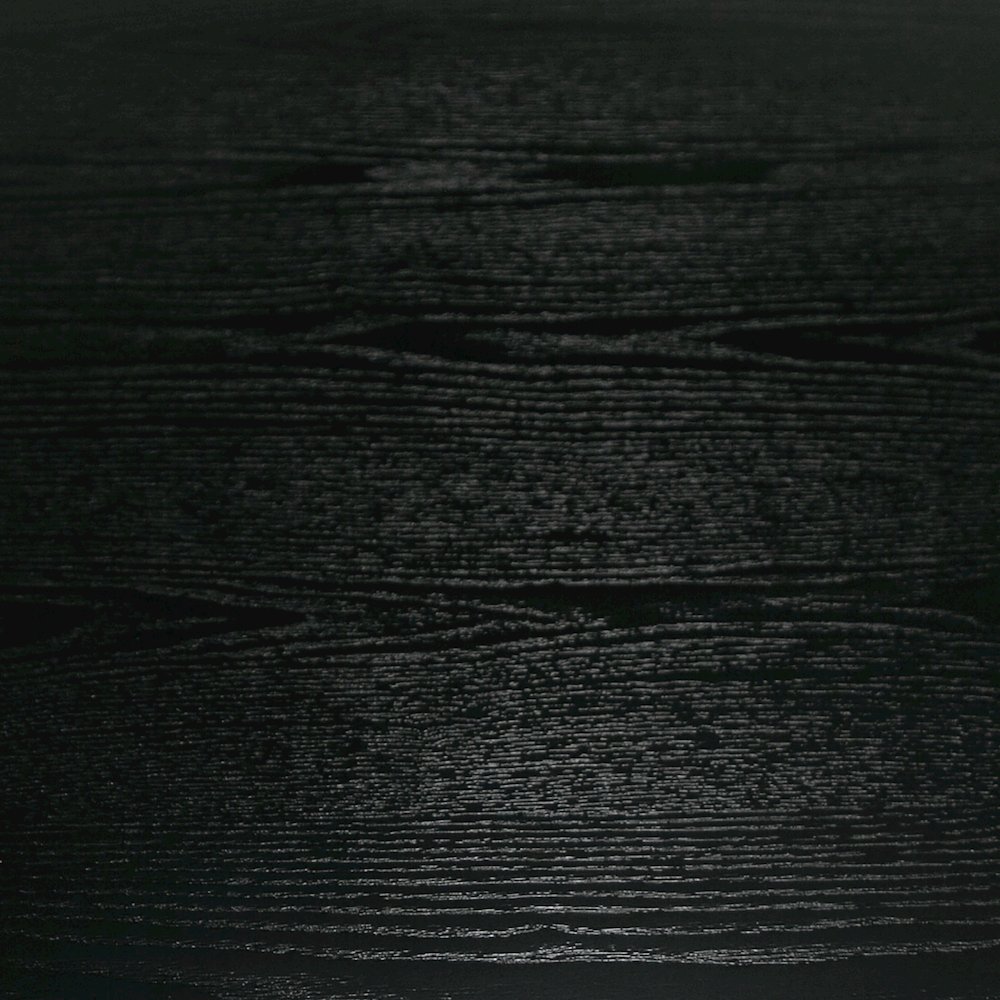 Modrest Elmira - Glam Black Ash + Gradient Stainless Steel Round Dining Table. Picture 7