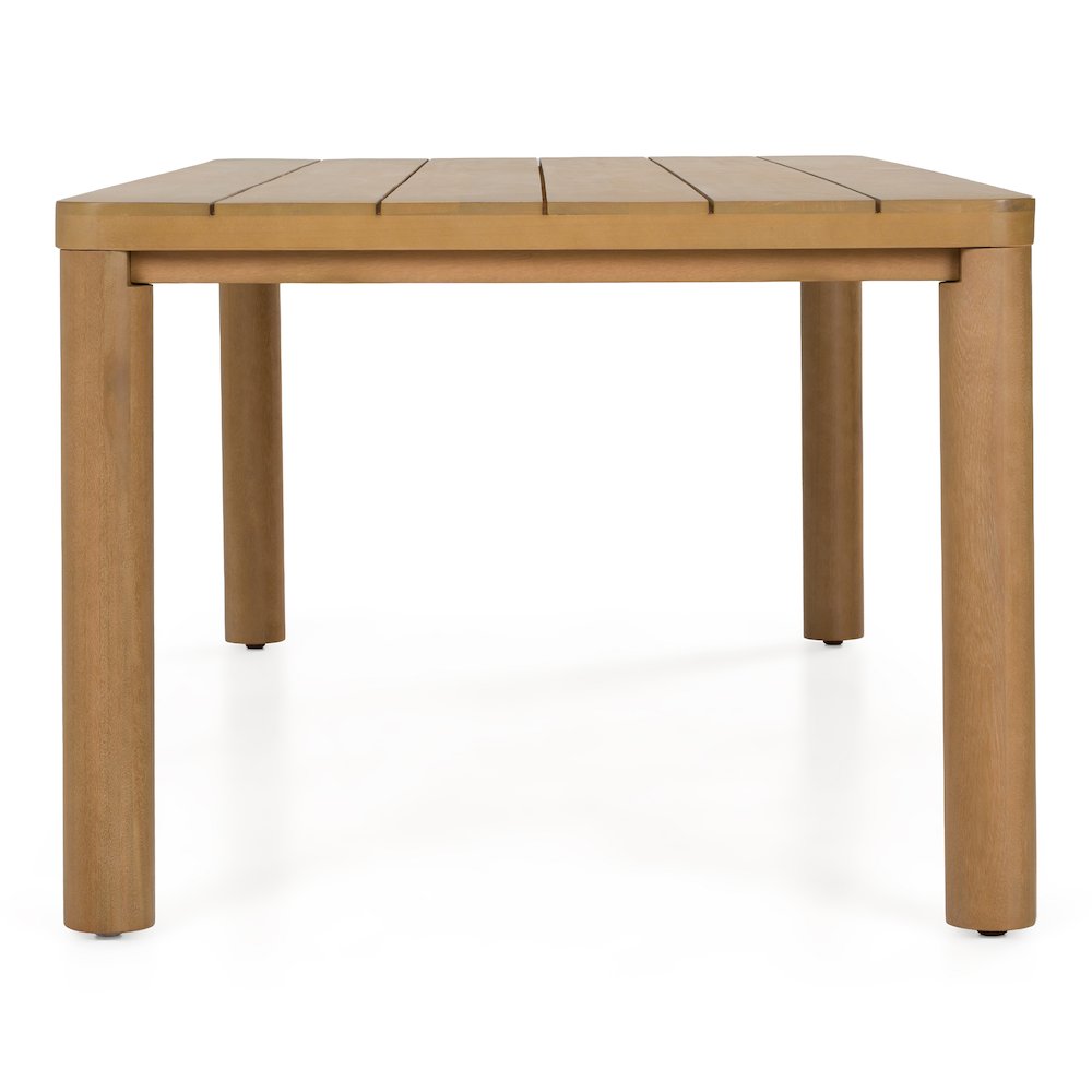 Evora - Outdoor Eucalyptus Rectangular Dining Table. Picture 6