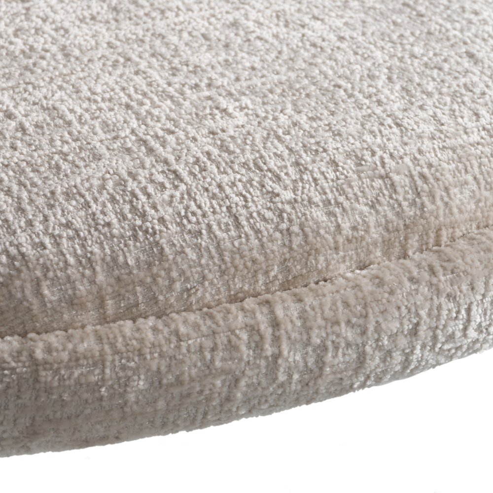 Modrest Faerron - Modern Light Grey Fabric Dining Chair. Picture 8