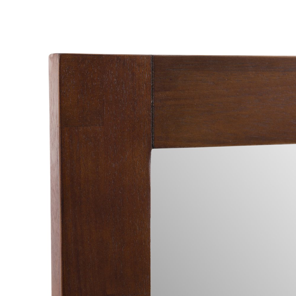 Nova Domus Fantasia - Contemporary Dark Walnut Mirror. Picture 7