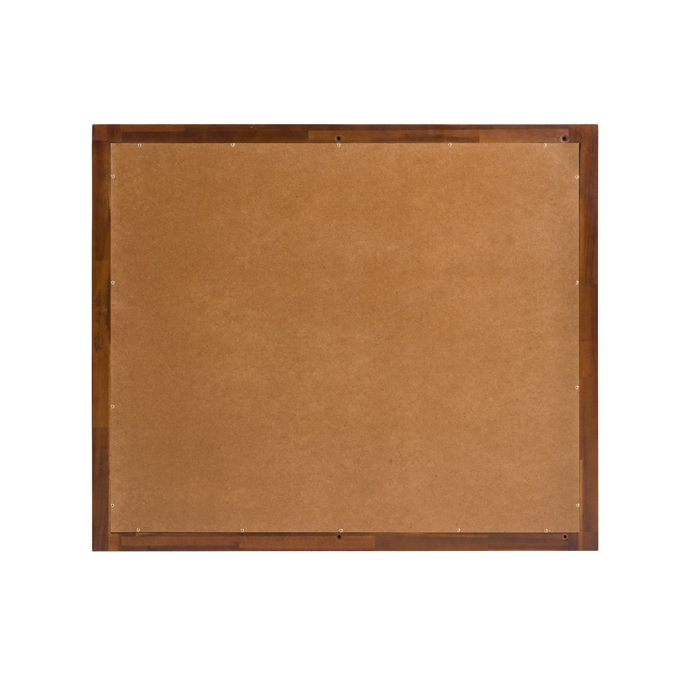 Nova Domus Fantasia - Contemporary Dark Walnut Mirror. Picture 8